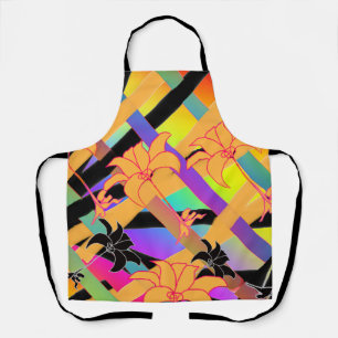Interwoven Floral  Apron
