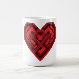 Interwoven Heart of Love Coffee Mug