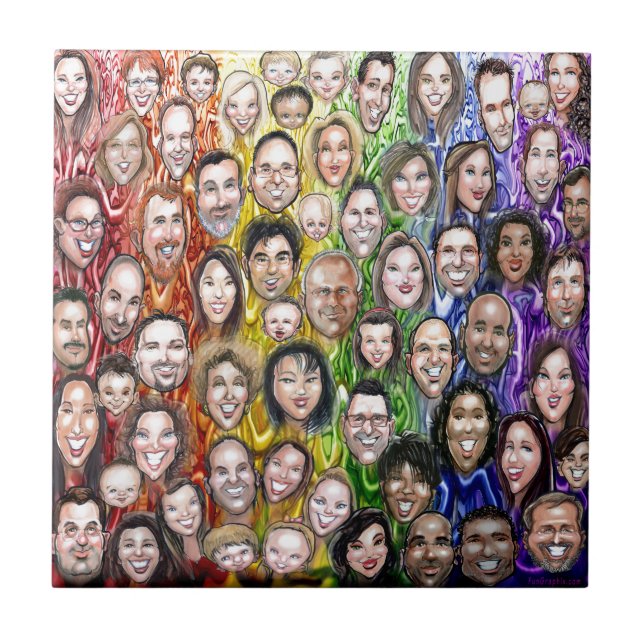 Interwoven Humanity Tile (Front)