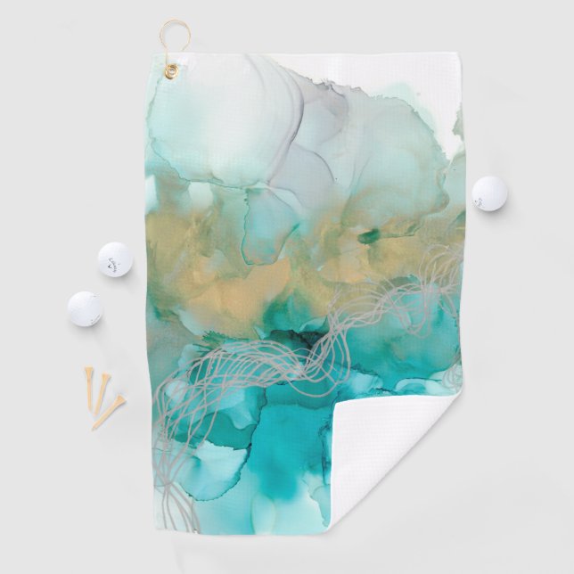 Interwoven Metallics Golf Towel (InSitu)