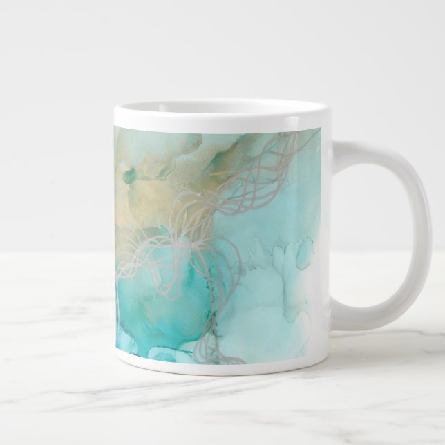 Interwoven Metallics Large Coffee Mug (Right)