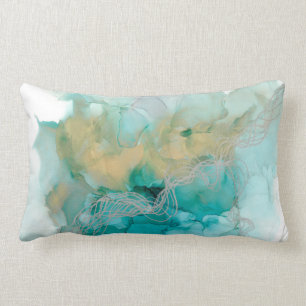 Interwoven Metallics Lumbar Cushion