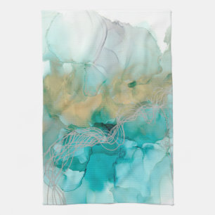 Interwoven Metallics Tea Towel