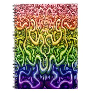 Interwoven Twisted Vines of Life Notebook