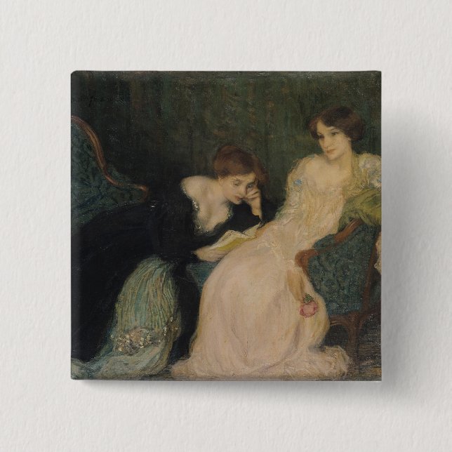 Intimacy 15 Cm Square Badge (Front)