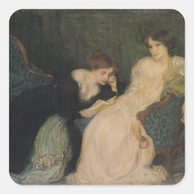 Intimacy Square Sticker (Front)