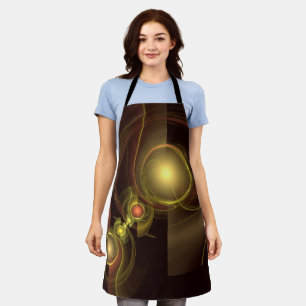 Intimate Connection Abstract Art Apron