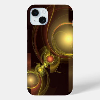 Intimate Connection Abstract Art iPhone 15 Mini Case