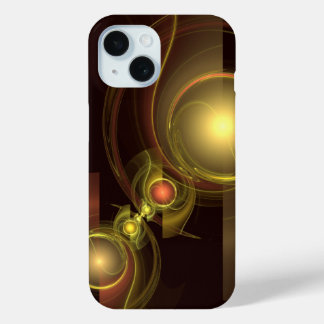 Intimate Connection Abstract Art iPhone 15 Case