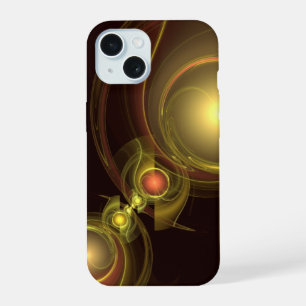 Intimate Connection Abstract Art iPhone 15 Case