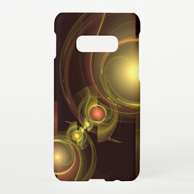 Intimate Connection Abstract Art Matte Samsung Galaxy Case (Back)