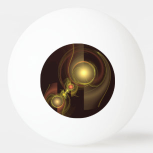 Intimate Connection Abstract Art Ping Pong Ball