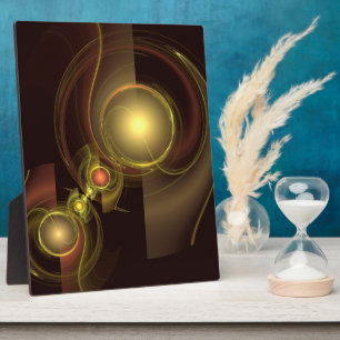 Intimate Connection Abstract Art Plaque