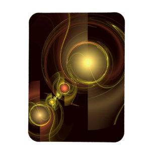 Intimate Connection Abstract Art Premium Magnet