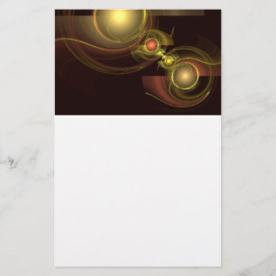 Intimate Connection Abstract Art Stationery