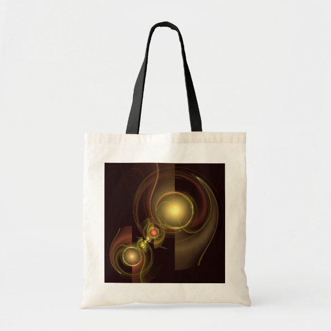 Intimate Connection Abstract Art Tote Bag (Front)