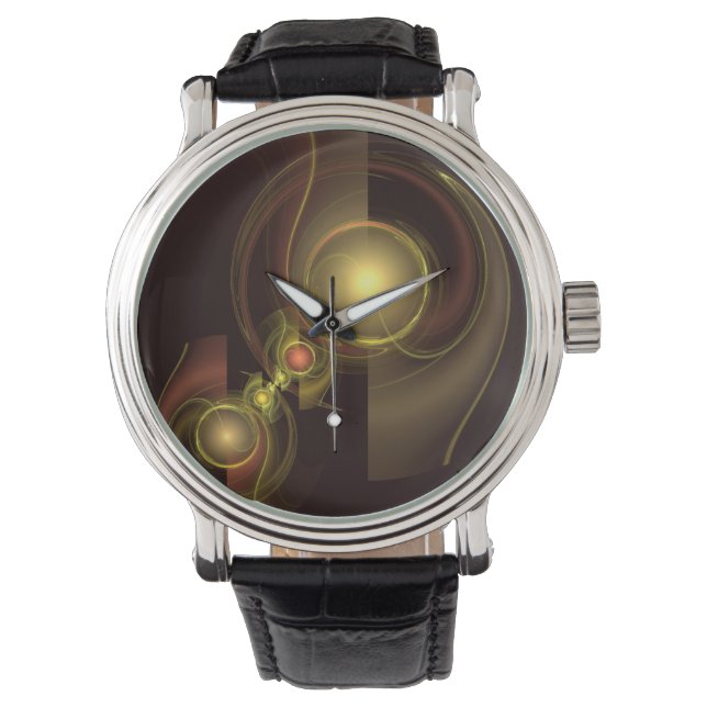 Intimate Connection Abstract Art Watch (Front)