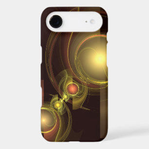 Intimate Connection Golden Energy Abstract Art