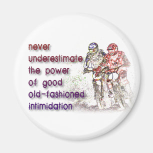 Intimidation Dirt Bike Motocross Fridge Magnet
