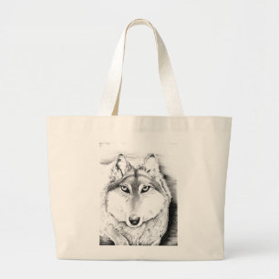 Intimidation Large Tote Bag