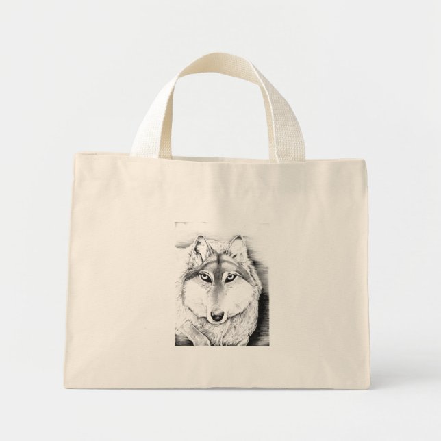 Intimidation Mini Tote Bag (Front)