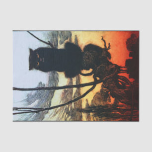 Into A Cat Tissue Paper