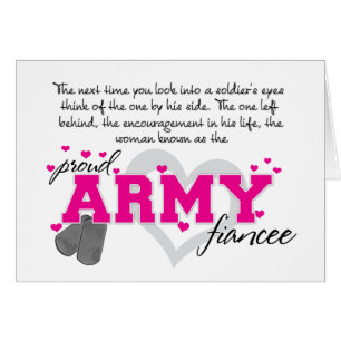 Into a Soldier's eyes - Proud Army Fiancee