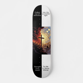 Into His Light Skateboard