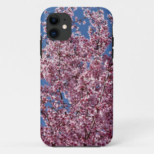 Into the Blue Japanese Cherry Blossoms iPhone 11 Case