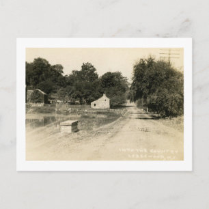 Into the Country, Ledgewood NJ Vintage Postcard
