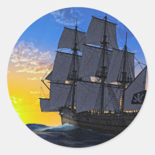 Into the Dawn Classic Round Sticker