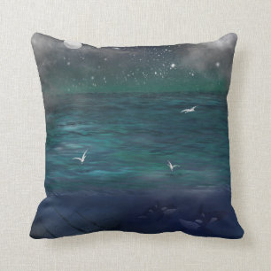 Into The Deep - Sea Ocean themed Cushion