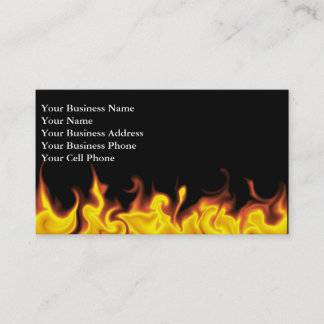 Into the Fire Business Card