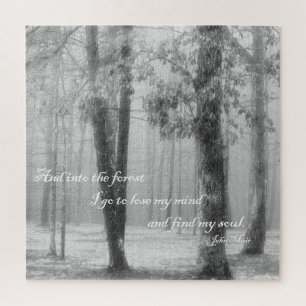 Into the Forest I Go  -  20x20 - 676 pcs Jigsaw Puzzle