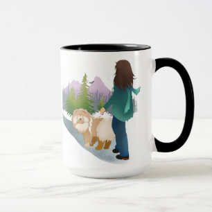 INTO THE FOREST I GO  Chow MUG - choose style   