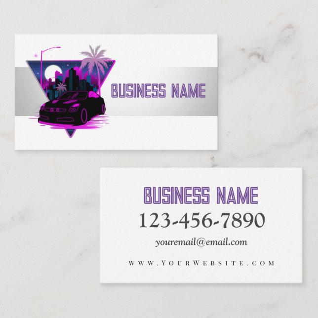 Into The Future Business Card (Front/Back)