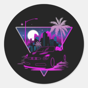 Into The Future  Classic Round Sticker