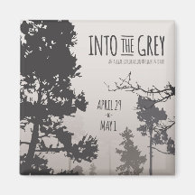Into the Grey Versatile Arts Show Poster Magnet