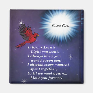 Into the light cardinal magnet