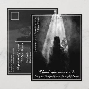 Into the Light - Goodbye My Dear Thank You Card