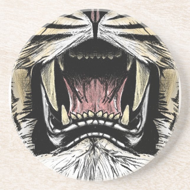 Into the Lion's Mouth coaster (Front)