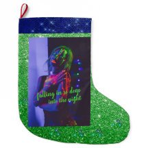 Into the Night Christmas Stocking