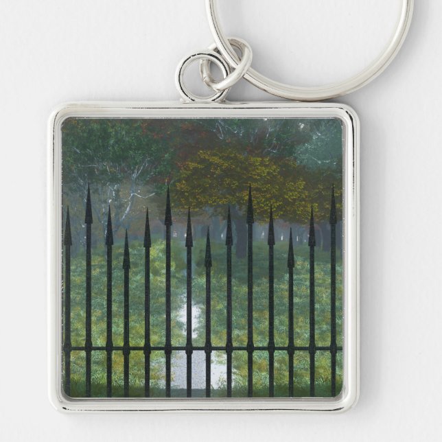 Into the Old Forest Keychain (Front)