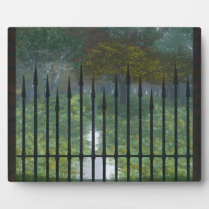Into the Old Forest Photo Plaque