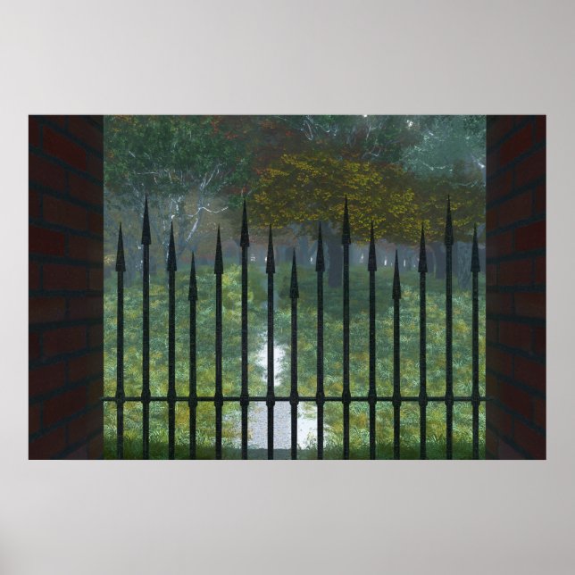 Into the Old Forest Print (Front)