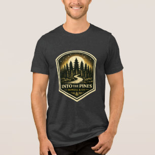 INTO THE PINES Tri-Blend SHIRT