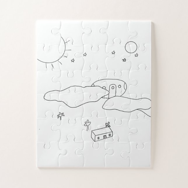 Into the Sky Jigsaw Puzzle (Vertical)