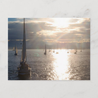 Into the Sunset Postcard