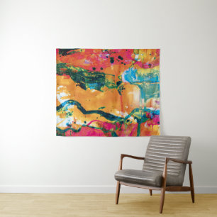 Into the sunset. tapestry