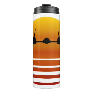 Into the Sunset - The Blackbird Thermal Tumbler